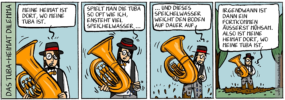 Das Tuba-Heimat-Dilemma